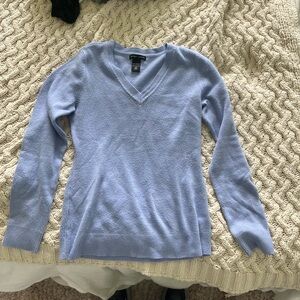 Purple/periwinkle v neck sweater